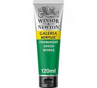 Winsor & Newton 120ml Galeria Acrylic Paint - Permanent Green Middle