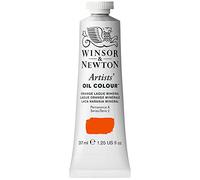 Winsor & Newton 1214416 Artists Oil Paint - 37 ml Tube - Artist - Oil Paint with Highest Possible Pigmentation, Highest Light Fastness - Orange Mineral Paint