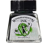 Winsor & Newton 14 ml Drawing Ink Bottle - Emerald