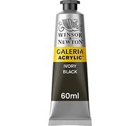 Winsor & Newton, Acrylic paint, Ivory Black, 60ml