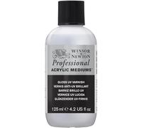 Winsor & Newton 3030929 UV - varnish glossy, protective layer for acrylic paintings - 125ml bottle