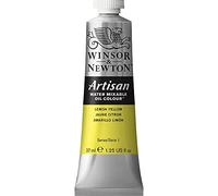 Winsor and Newton 37ml Artisan Mixable Oil Paint - Lemon Yellow