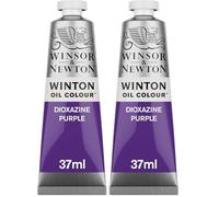 Winsor & Newton 37ml Winton Oil Colour Tube - Dioxazine Purple,1414229 (Pack of 2)