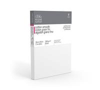 Winsor & Newton 6205020 Professional Stretcher Frame Fine Grain Canvas with 280 g/m² 100% Cotton Triple Primed for Watercolour, Oil Paints, Acrylic Paints - 18 x 24 cm