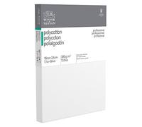 Winsor & Newton 6206007 Professional Stretcher Frame Made of Polycotton 385 g/m² Triple Primed Medium Grain Ideal for Oil and Acrylic Paints 18 x 24 cm