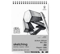 Winsor & Newton 6672006 Sketch Paper, Extra White, 9" x 12"
