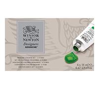 Winsor & Newton 690174 Designers Gouache Primary Colour Paint Set
