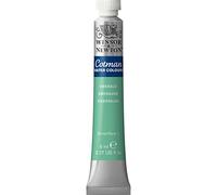 Winsor & Newton 8840092 Cotman Watercolour Paint, Studio Watercolours, Vibrant, High-Quality Colours with Very Good Processing Properties, 8 ml Tube - Emerald