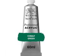Winsor & Newton 8840453 Professional Acrylic Paint, Cobalt Green, 60ml Tube