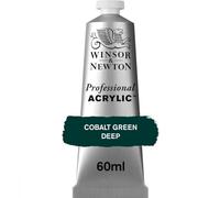 Winsor & Newton 8840467 Professional Acrylic Paint, Cobalt Green Deep, 60 ml Tube