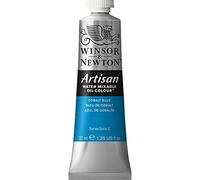 Winsor & Newton 8840533 Artisan Water-Mixable Oil Paint, High Pigment Concentration, Good Coverage & Light Fastness - 37 ml Tube, Cobalt Blue