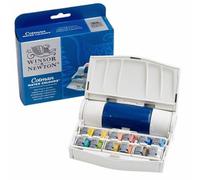 Winsor & Newton Cotman Watercolour Set 95437 Field Plus – 12 x Half Pan