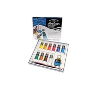 Winsor & Newton Artisan Water Mixable Oil Paint, Studio Set, 10x37ml, 13-piece Set