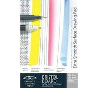Winsor & Newton Artists Bristol Board Extra Smooth White Card Pad 250g A3