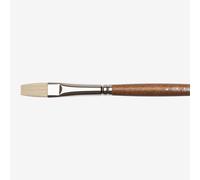 Winsor & Newton : Artists' Oil : Synthetic Hog Brush : Flat : Size 6