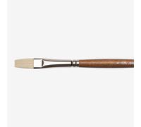 Winsor & Newton : Artists' Oil : Synthetic Hog Brush : Flat : Size 6
