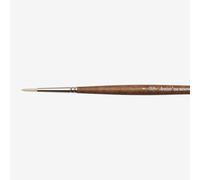 Winsor & Newton Oil Painting Brush, Synthetic, Brown, Nr. 1-Rundpinsel