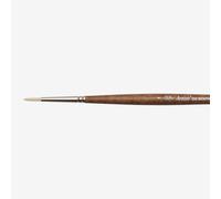 Winsor & Newton : Artists' Oil : Synthetic Hog Brush : Round : Size 1