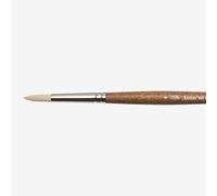 Winsor & Newton : Artists' Oil : Synthetic Hog Brush : Round : Size 4