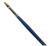 Winsor & Newton Brush, Wood, Transparent, no. 1 - 2.1 mm, flat - brush, long handle