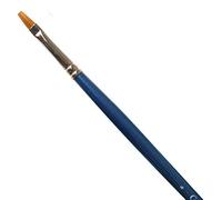 Winsor & Newton Brush, Wood, Transparent, no. 10 - 9 mm, flat - brush, long handle
