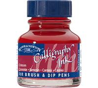 Winsor & Newton Calligraphy Ink Bottle - Non-Clogging - Crimson 30 ml