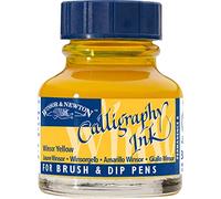 Winsor & Newton Calligraphy Ink – Windsor Yellow – Non-clogging – 30 ml