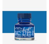 Winsor and Newton 30ml Calligraphy Ink - Light Blue