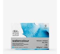 Winsor & Newton : Classic : Watercolour Paper : Postcard Pad : 300gsm : 15 Sheets : Cold Pressed : A6