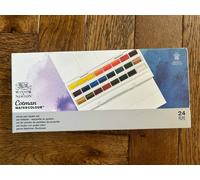 Winsor & Newton Cotman High Quality Watercolour Studio Paints Pack of 24