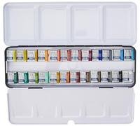 Winsor & Newton, Cotman Watercolour, 'Complete Travel Tin' , 24 x Half Pans