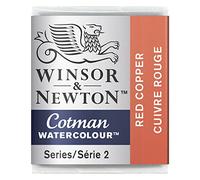 Winsor & Newton : Cotman Watercolour : Half Pan : Metallic : Red Copper