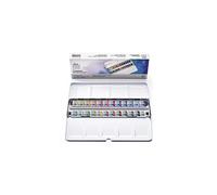 Winsor & Newton, Cotman Watercolour, 'Complete Travel Tin' , 24 x Half Pans