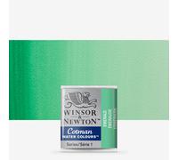 Winsor & Newton : Cotman Watercolour : Half Pan : Emerald Green