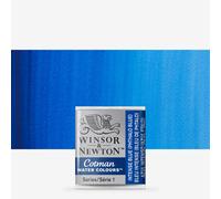 Winsor & Newton : Cotman Watercolour : Half Pan : Intense Blue