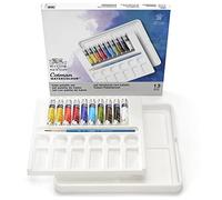 Winsor & Newton, Cotman Watercolour, 'Tube Palette Set', 10 x 8ml Tubes + 1 x Cotman Watercolour Round Brush