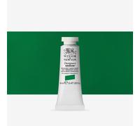 Winsor & Newton : Designer Gouache Paint : 14ml : Permanent Green Middle