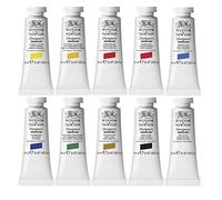 Winsor & Newton, Designers Gouache, Introductory Paint Set, 10 x 14 ml Tubes Assorted Colours