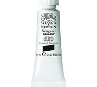 Winsor & Newton Designers Gouache, Jet Black, 14 ml Tube