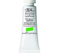 Winsor & Newton Designers Gouache Tube, 14 ml - Permanent Green Light