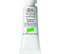 Winsor & Newton Designers Gouache Tube, 14 ml - Permanent Green Light