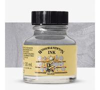 Winsor & Newton : Drawing Ink : 30ml : Silver