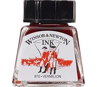 Winsor & Newton Drawing Ink Bottle, 14 ml - Vermilion