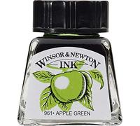 Winsor & Newton Drawing Ink Bottle - Apple Green - 14 ml