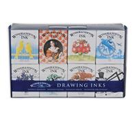 Winsor & Newton Drawing Inks 14ml Set of 8 Colours - The Henry Collection