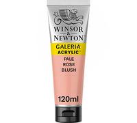 Winsor & Newton Galeria 2131257 Acrylic Paint, High Pigmentation, Non-fading, Butter Consistency, 120 ml Tube, Light Pink Rouge