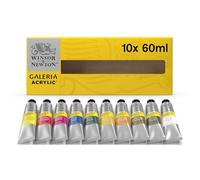 Winsor & Newton, Galeria Acrylic, 10x60ml Tube Set