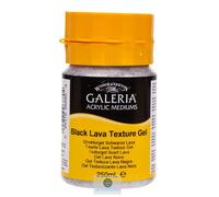 Winsor & Newton Texture Gel Black Lava – Galeria Acrylic – 250 ml