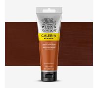 Winsor & Newton : Galeria : Acrylic Paint : 120ml : Burnt Sienna