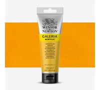 Winsor & Newton : Galeria : Acrylic Paint : 120ml : Cadmium Yellow Deep Hue